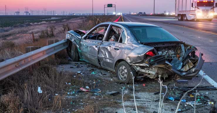 Mujer muere tras ser expulsada de vehículo durante accidente en I-4 Florida Highway Patrol