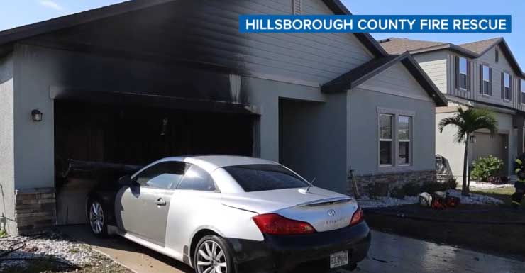 Perro muere en incendio de vivienda en el condado de Hillsborough