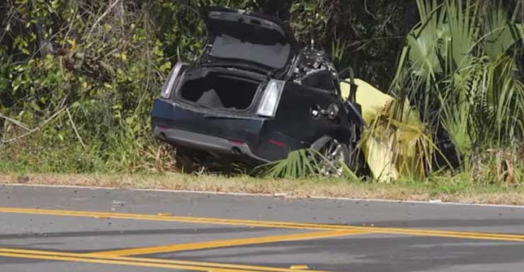 “Se fue” Video de vigilancia muestra accidente a alta velocidad que mató a un hombre en Markham Woods Road en el condado de Seminole