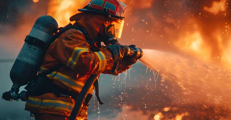 Se produce un incendio en un edificio abandonado en Miami