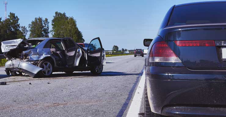 Una persona lesionada en un accidente entre dos vehículos en la I-75 en el condado de Sumter