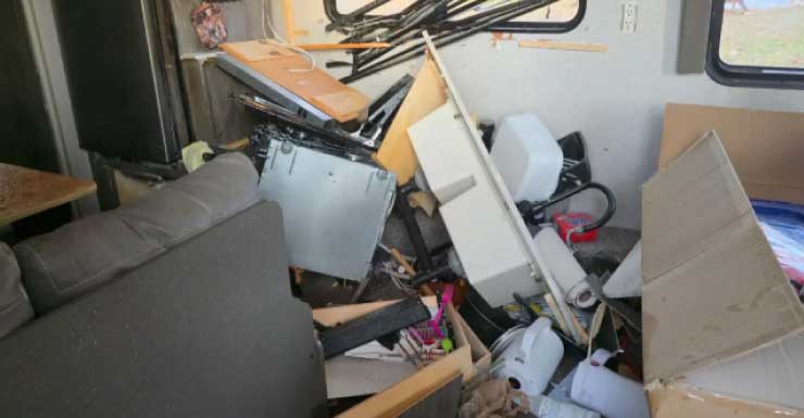 Una persona resulta herida en explosión de propano en camper del condado de Hernando