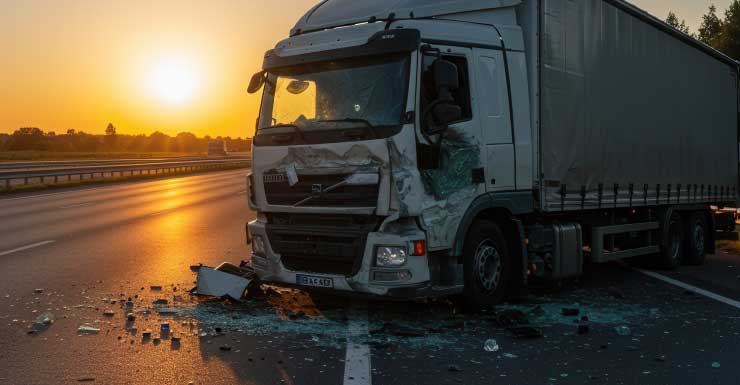 Una persona trasladada en helicóptero al hospital tras accidente con camión de volteo en la Carretera Estatal 31 en el condado de Charlotte