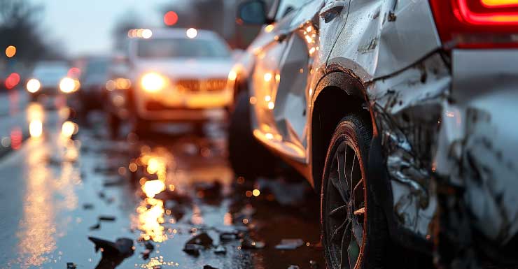 Choque en el Turnpike rumbo sur en Boca Raton provoca congestión de tráfico
