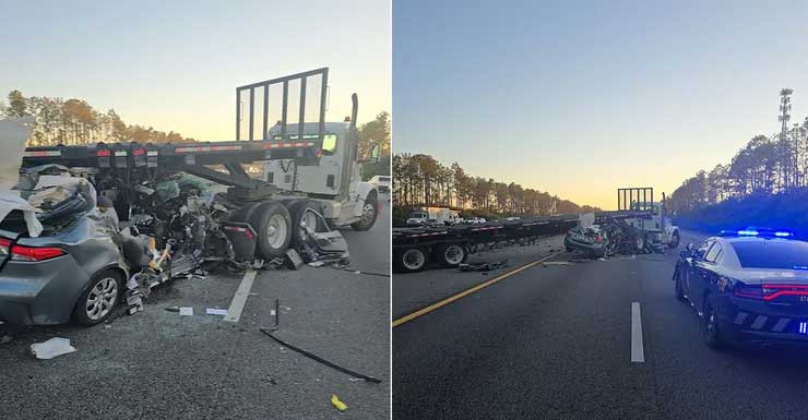 Conductor arrestado tras intentar hacer un giro en U ilegal que provocó un grave accidente en la I-75 en el condado de Hillsborough