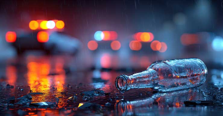 Ex oficial retirada del NYPD choca carrito de golf tras beber en club campestre