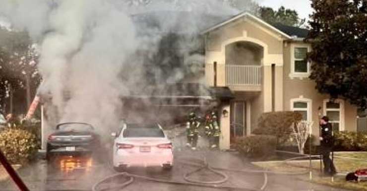 Incendio eléctrico daña una vivienda en Land O’ Lakes; los residentes logran escapar sin lesiones