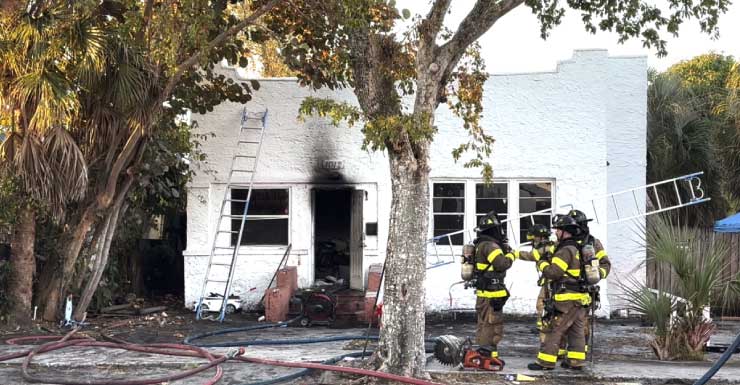 Incendio en una vivienda de West Palm Beach habría sido provocado por un calentador portátil, según la policía