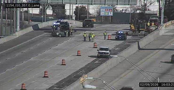 Mujer muere tras chocar contra un vehículo de construcción estacionado en I-10 Oeste Patrulla de Carreteras de Florida