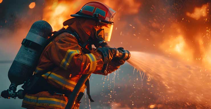 Oficiales de Sarasota rescatan a dos personas de casa en llamas en North Osprey Avenue