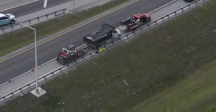 Peatón muere tras accidente en un sitio de construcción en Fort Myers