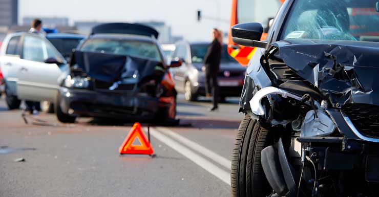 Tres personas hospitalizadas tras un accidente múltiple en la Florida Turnpike en Boca Raton