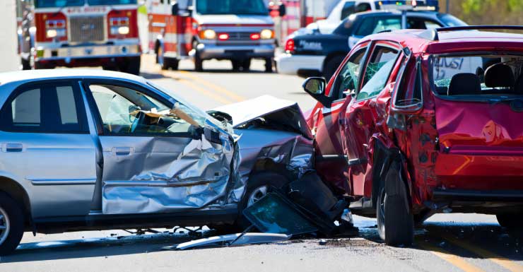 Accidente bloquea carriles de la I-10 en el condado de Baker