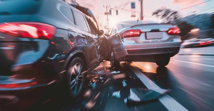 Accidente de dos vehículos causa retrasos de tráfico frente a Freeport High School