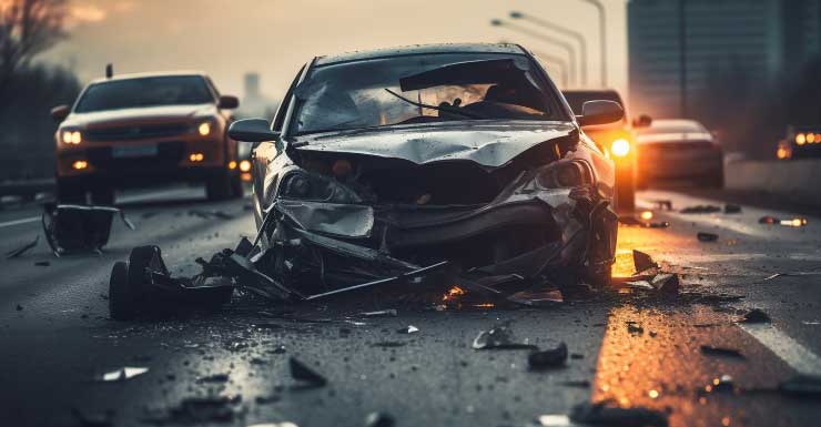 Accidente importante provoca retraso de 40 minutos en la I-75 la mañana del lunes