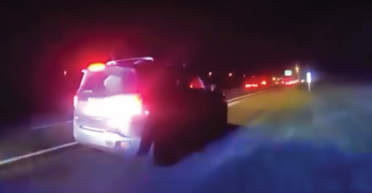 Camioneta choca contra patrulla de un sheriff de Volusia en la I-4