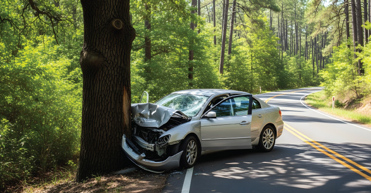 Conductor de 19 años muere después de que un SUV chocara contra un árbol en el condado de Alachua