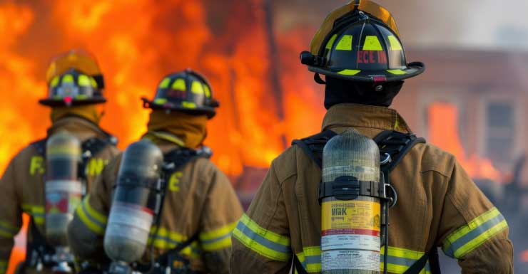 Policía ayuda a residente a escapar de un dúplex en llamas