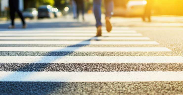 SUV atropella a un hombre que cruzaba la calle cuando la señal peatonal no estaba activada Policía de Pinellas Park