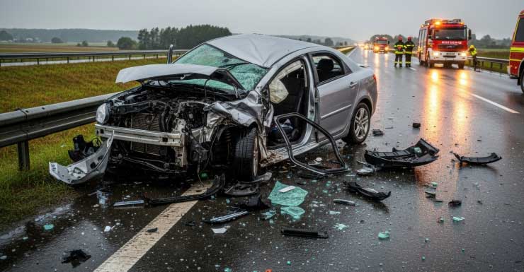 Un hombre muere en accidente en la I-4 del condado de Hillsborough el domingo, según la Patrulla de Carreteras de Florida