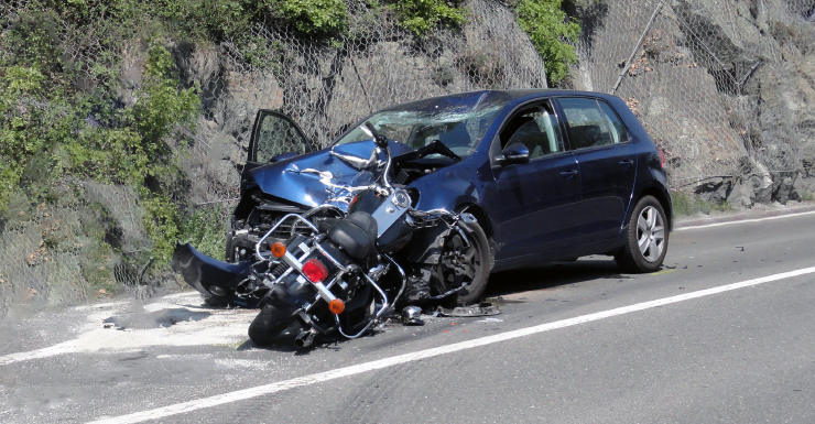 1 herido en un accidente de motocicleta en la I-75 cerca de la salida de Alico Rd en el condado de Lee