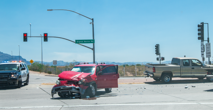 2 niños hospitalizados tras accidente de vehículo al suroeste de Gainesville