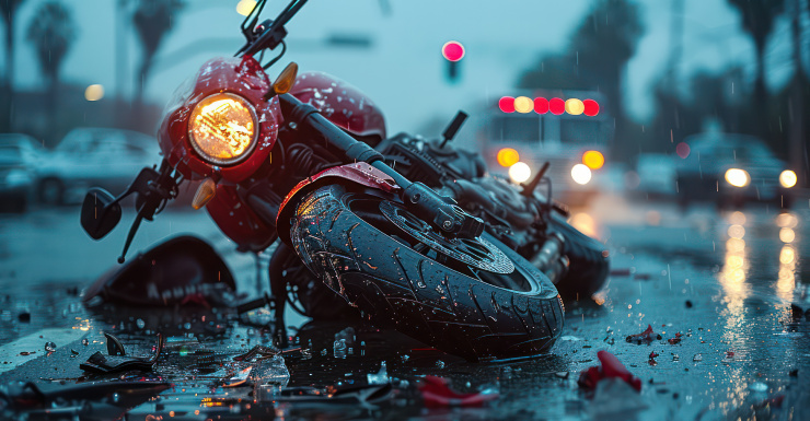 Accidente de motocicleta cierra Martin Luther King Jr. Boulevard en Michigan Avenue en Fort Myers