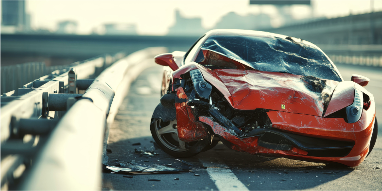 Agente de la FHP resulta gravemente herido tras ser impactado por escombros luego de choque entre un sedán y patrulla en el condado de Collier
