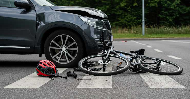 Ciclista y motociclista mueren en colisión en el condado de Pasco FHP