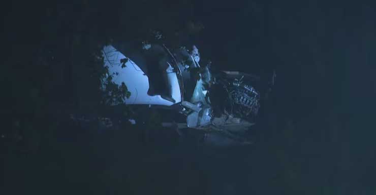 Conductor muere tras chocar contra soporte de valla publicitaria en la I-95 en Broward