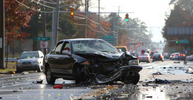 Conductora hospitalizada tras estrellar su vehículo contra una casa cerca de Fort Lauderdale