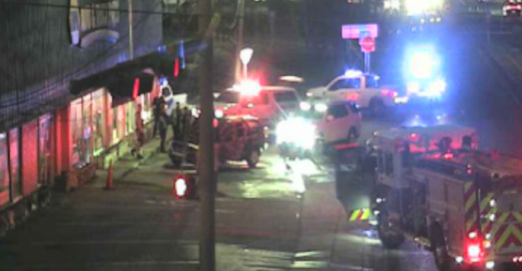 Vehículo se incendia en Panama City