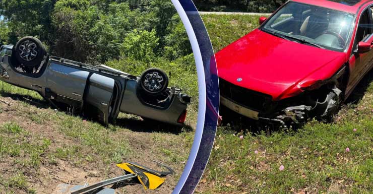 2 hospitalizados tras accidente en el condado de Hernando HCFR