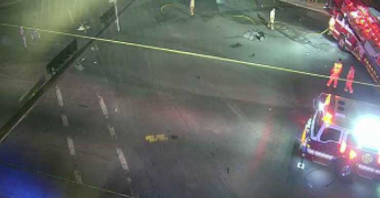 ACTUALIZACIÓN Intersección en Panama City cerrada por accidente de tránsito