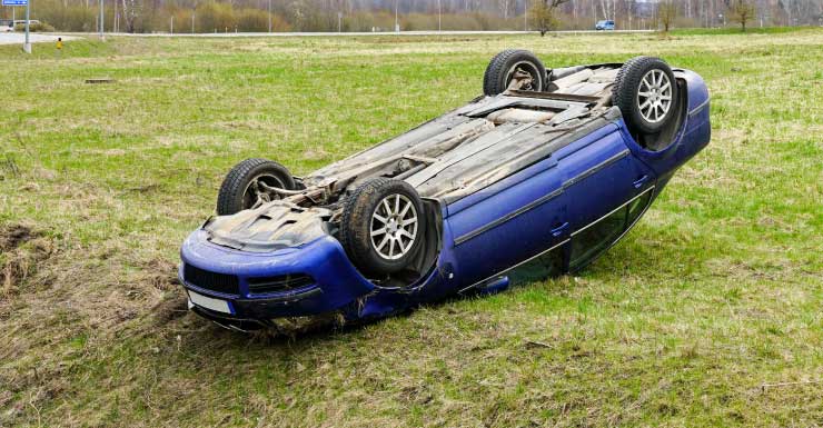 Accidente con vehículo volcado provoca retrasos en la I-75 la mañana del miércoles