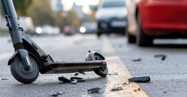 Adolescente en estado crítico tras choque entre patinete eléctrico y camioneta en Orlando, informa la FHP