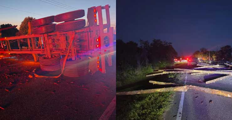 Alerta de tráfico Carriles en CR-13 y Reid Packing House Rd. cerrados tras accidente en Hastings