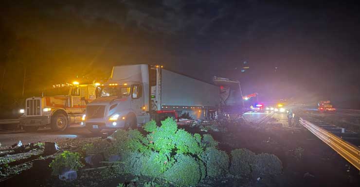 Carriles en dirección norte de la I-75 en Hernando reabiertos parcialmente tras accidente