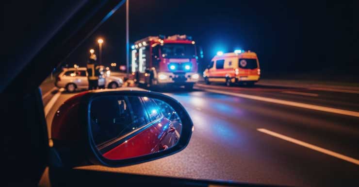Choque bloquea carriles en la rampa de la I-95 hacia el Intercambio Golden Glades, informa FHP