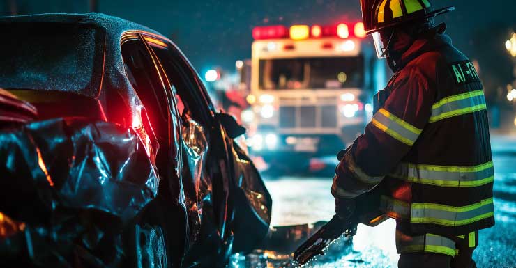 Choque con volcadura bloquea carriles en US-41 Business en North Fort Myers