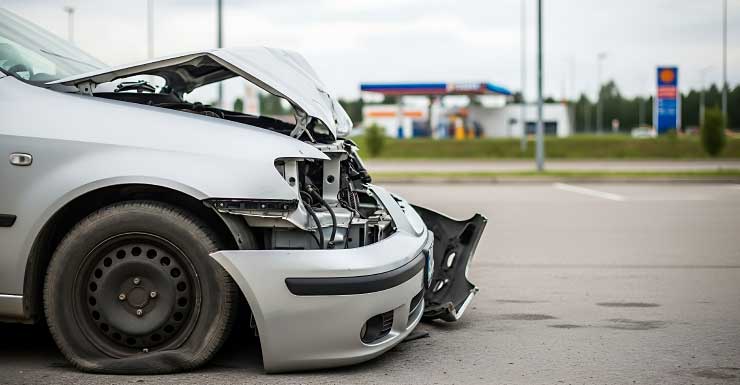 Conductor hospitalizado tras choque de SUV contra bomba de gasolina en Sam’s Club