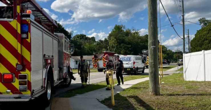 Incendio mortal en una casa móvil en Lakeland cobra la vida de 1 persona y 2 perros