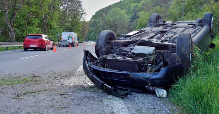 Volcadura causa gran congestión en la I-75 el martes por la mañana