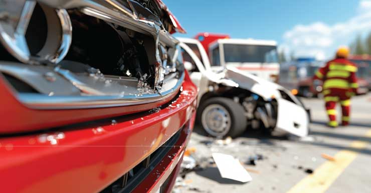 Accidente de varios vehículos deja 2 personas muertas y 4 heridas