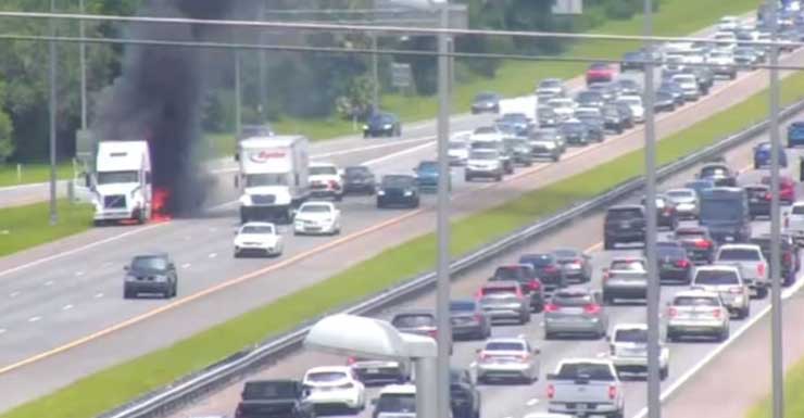 Carriles de la I-4 en dirección oeste cerrados en Debary Avenue