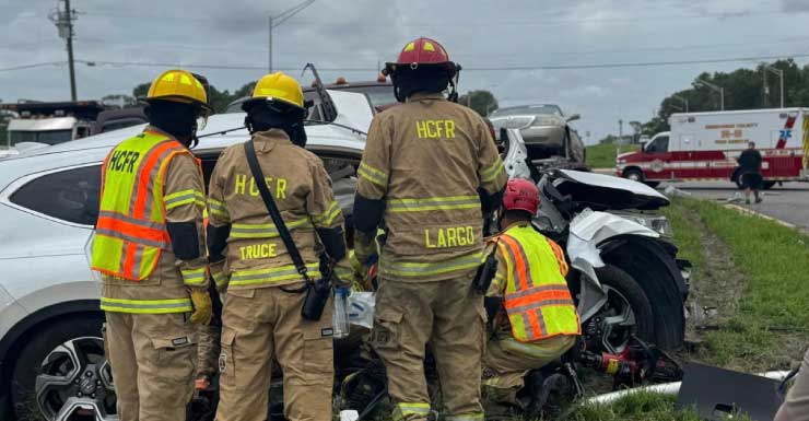Carriles en dirección este de Cortez Boulevard cerrados por aterrizaje de helicóptero tras accidente