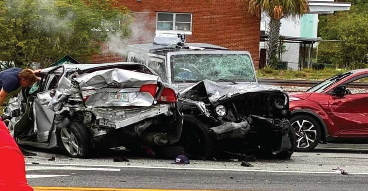 Choque múltiple fatal en Lantana comenzó tras huida de conductor de Jeep, según el sheriff