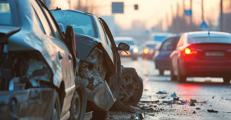 Cinco personas hospitalizadas tras accidente de varios vehículos en Lauderhill, informan los rescatistas