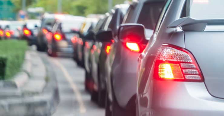 Conductores enfrentan un retraso de 9 millas por accidente en la I-75 la tarde del miércoles