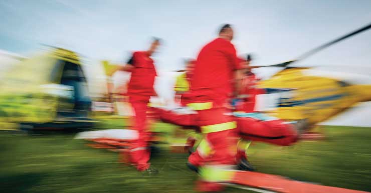 Cuatro personas hospitalizadas tras accidente de helicóptero en el sur de Florida